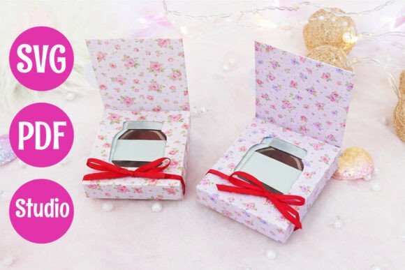 Chocolate Gift Box 3D SVG for Birthdays