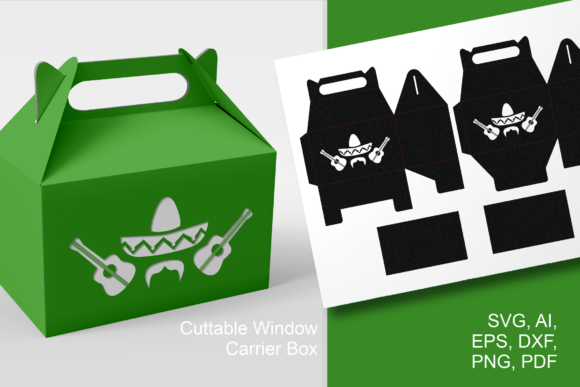 Mexican Fiesta 3D SVG for Holidays