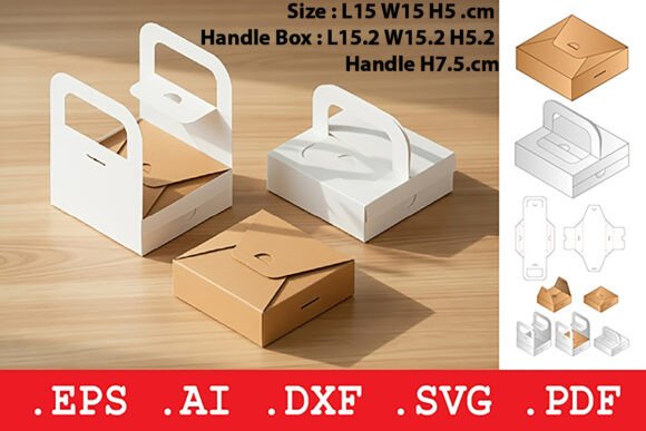 Review: Rectangular Two Piece Box with Handle Design
